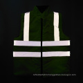 Cotton wadded reflective safety vest for winter